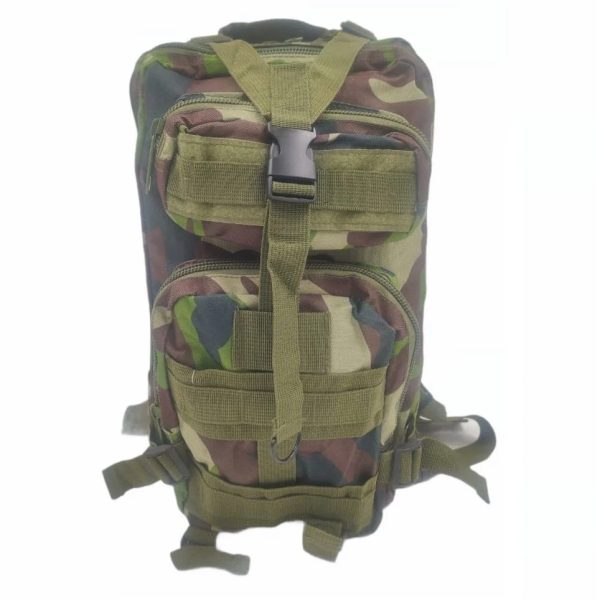 Mochila Tatica Militar Assalt 30l 3d Verde Camuflada Padrão